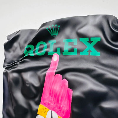 Tableau froissé - Pub Rolex - Luxartis