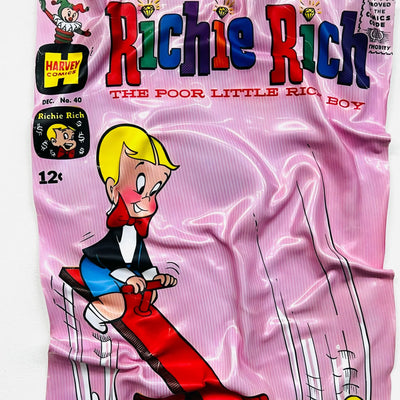 Tableau froissé - Richie Rich - Luxartis