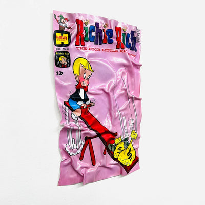Tableau froissé - Richie Rich - Luxartis