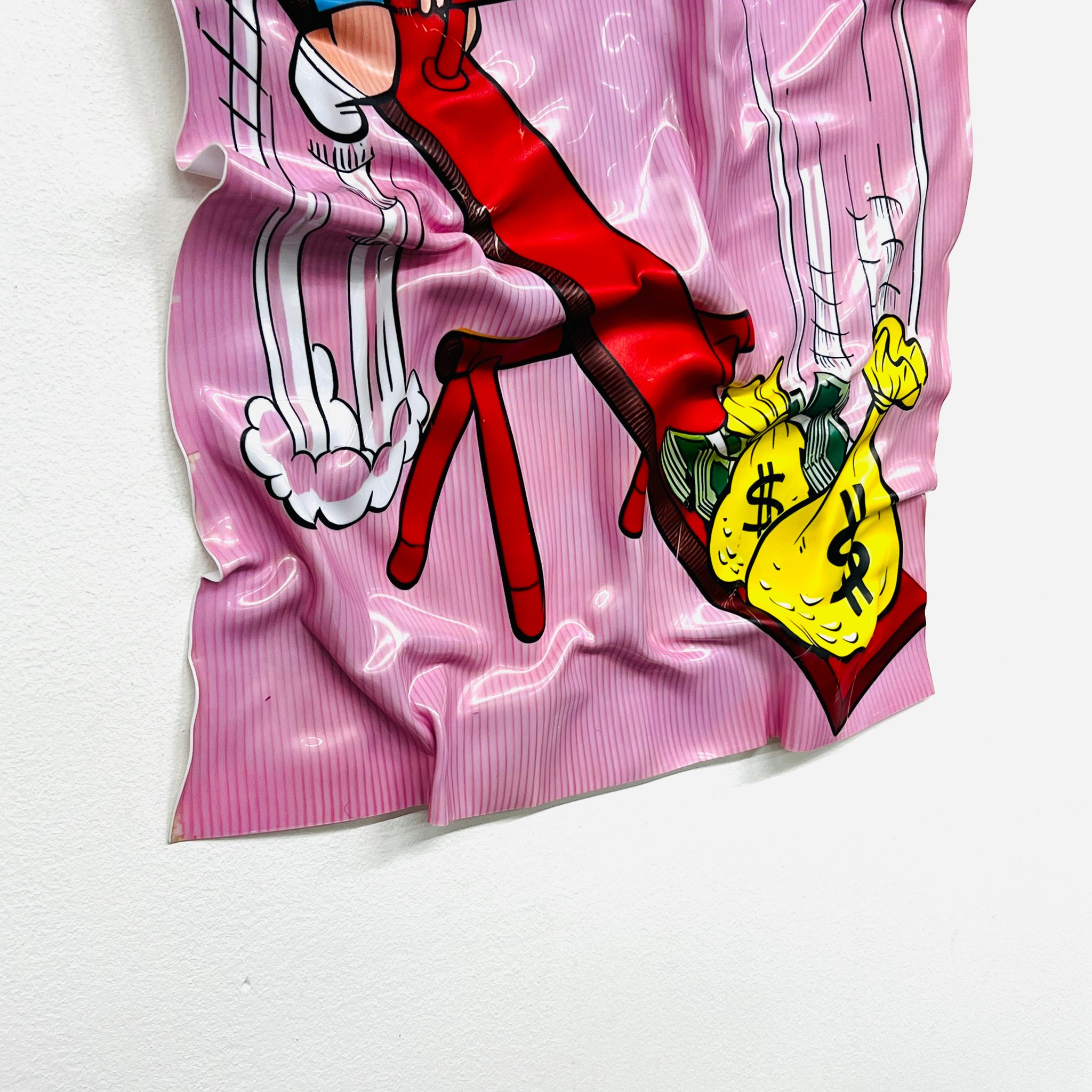 Tableau froissé - Richie Rich - Luxartis