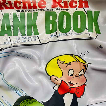 Tableau froissé - Richie Rich "Bank Book" - Luxartis