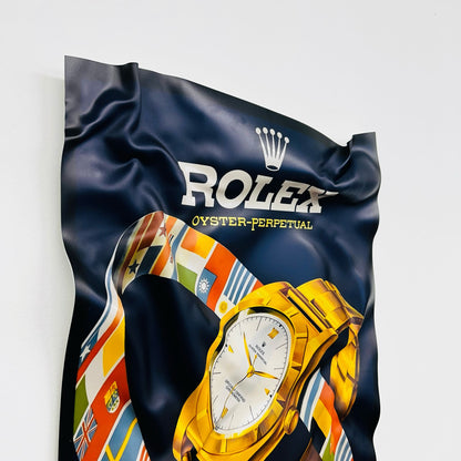 Tableau froissé - Rolex Oyster - Luxartis