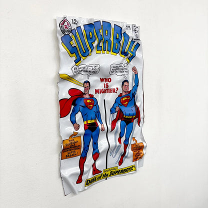 Tableau froissé - Superboy "Duel of the Superboys" - Luxartis
