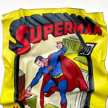 Tableau froissé - Superman "Vintage Comics" - Luxartis