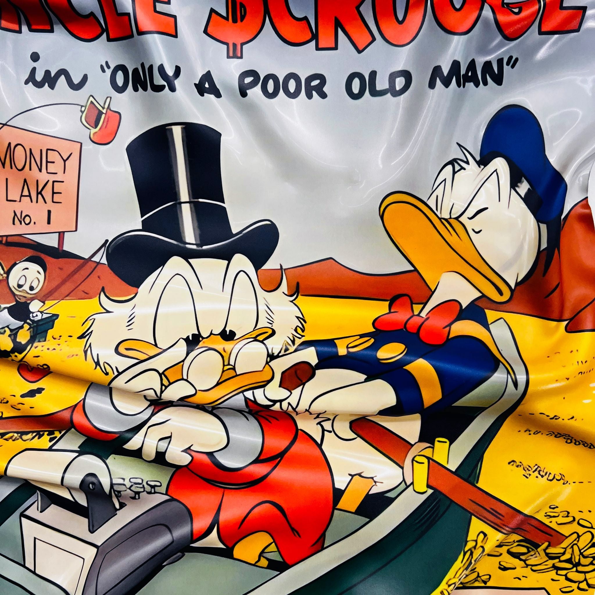 Tableau froissé - Uncle Scrooge - Luxartis