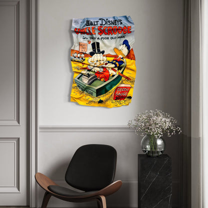 Tableau froissé - Uncle Scrooge - Luxartis