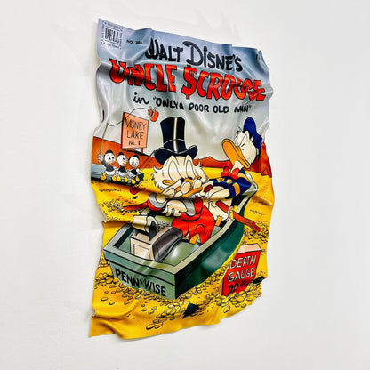 Tableau froissé - Uncle Scrooge - Luxartis